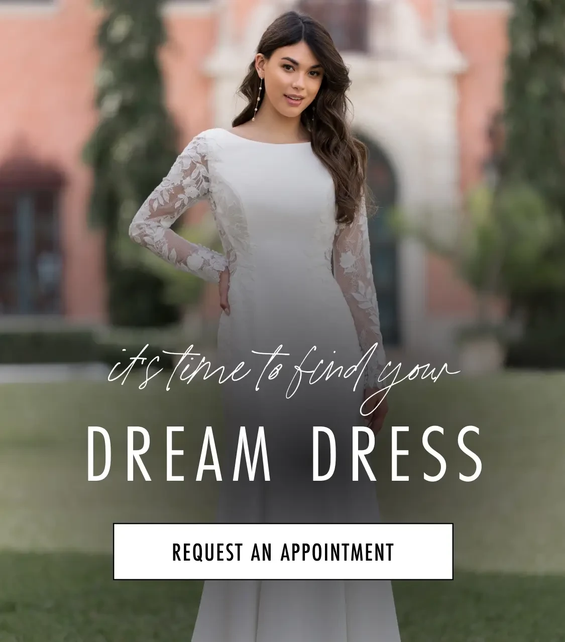 Bridal Fall 2025 banner for mobile